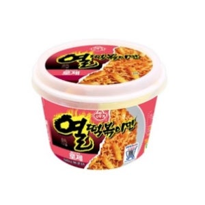 오뚜기 열떡볶이면 로제 191g (컵라면) 12개 1박스
