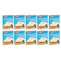 Dr.Oetker 카이막 믹스 10팩 가루 분말 파우더 터키 디저트 빵 간편 아침 간식 커피와 어울리는 홈 산티