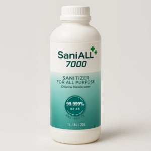 쎄니올7000 이산화염소수 식품 살균 소독제 뿌리는 아파트 소독 도마 주방 고농축 1L