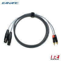 카나레 2채널 케이블 XLR to RCA 오인페 스피커케이블 / CR-2AT-FR