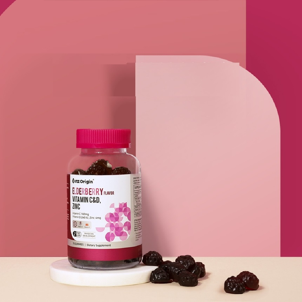 코스트코 종합비타민 어린이 노인 종합영양제 엔젯오리진 구미 <b>엘더베리맛 비타민 cd 아연</b>