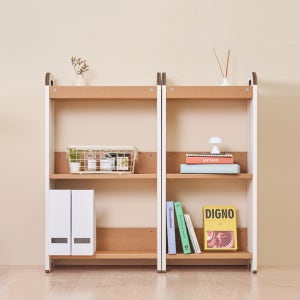 페이퍼팝 수수선반 3단,4단 틈새선반 종이가구 간식진열대