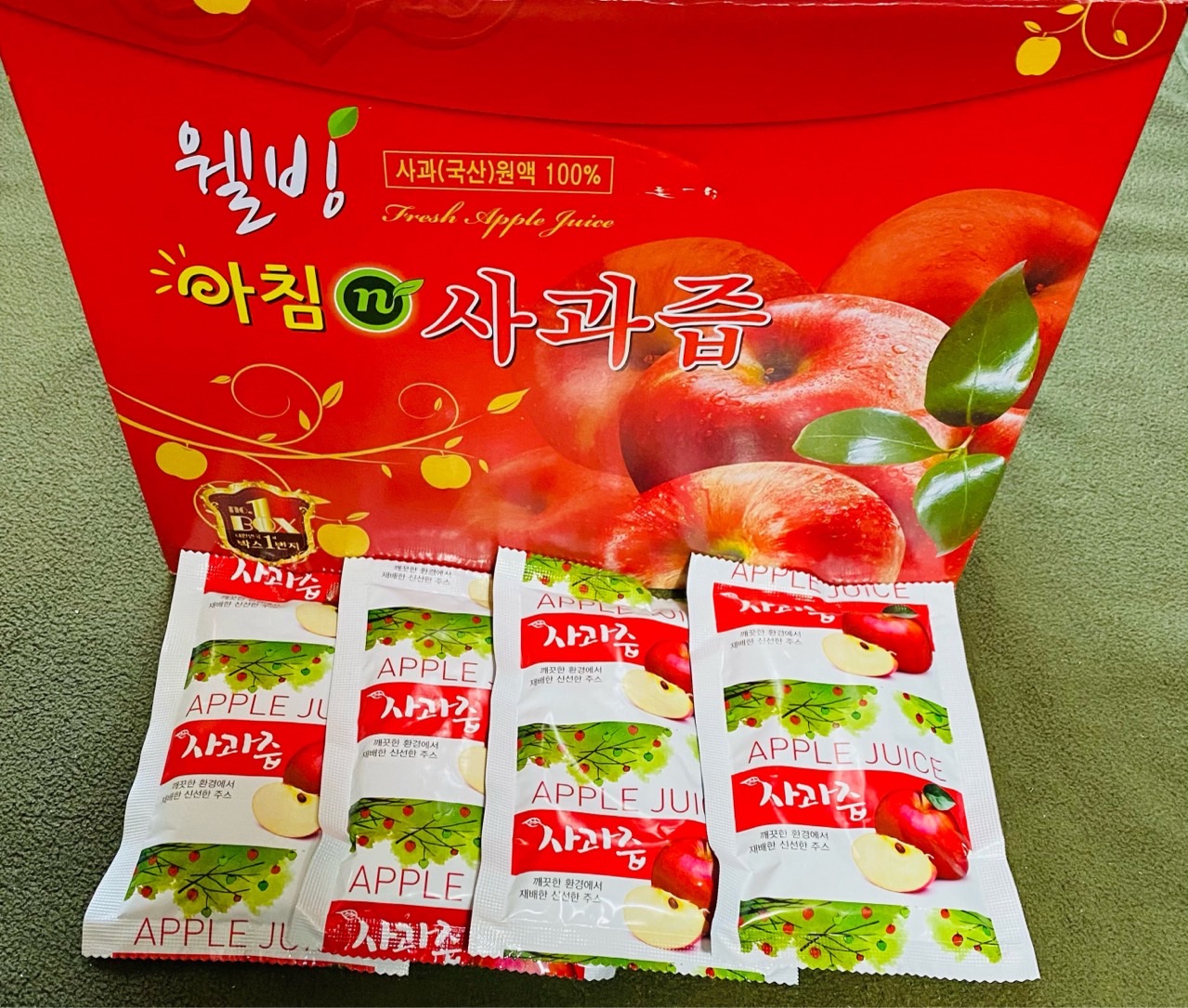 비트+사과즙 110ml X 50개입