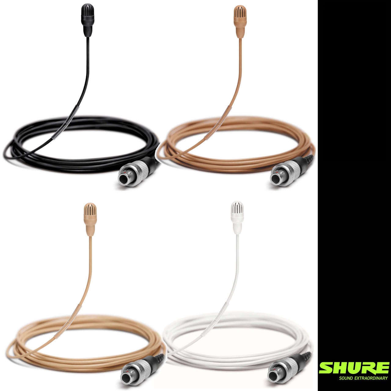 SHURE TL45 LEMO 슈어 핀마이크 라발리에 마이크 저감도