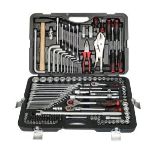 출장용공구세트 142PCS / 1/4인치&1/2인치 콤비네이션세트 142PCS FORCE-41421