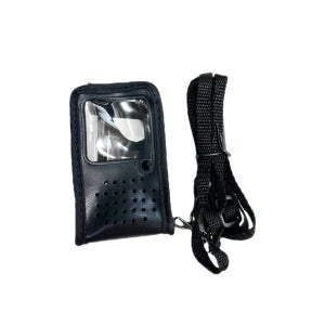 이테크 디지털무전기 ED400 멜빵케이스 가죽케이스