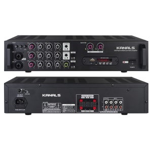 [KANALS] 카날스 EMA-200N 파워앰프 매장용/다용도 회사, 교회, 마트, 카페, 병원, 술집 앰프