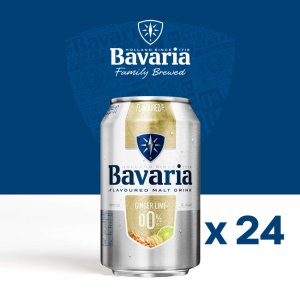 바바리아 0.0% 무알콜 진저라임 맥주맛 캔맥주 330ml 24캔 (1box)