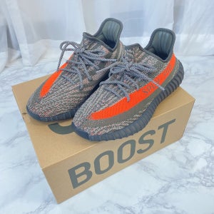 아디다스 이지부스트 350 V2 HQ7045 카본 벨루가 CARBON BELUGA