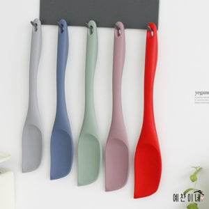 국산 실리콘 볶음 주걱 요리 스푼 스파츌라