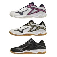 Mizuno THUNDER BLADE 3 남여공용 배구화 연습화 실내운동화 White Pink Gold Black (V1GA21)