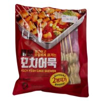 노브랜드 얼큰하고 칼칼한 매운 꼬치어묵 528g 1개 어묵탕 오뎅탕