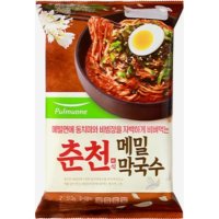 풀무원 건강한 우리집 춘천식 메밀막국수 2인분 존맛탱 도시락 엄마 손맛 보급품 냉동 즉석 식품 밀키트 513g