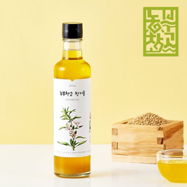 국산 저온 참기름 300ml 예천 저온압착 방앗간 답례품 농부창고