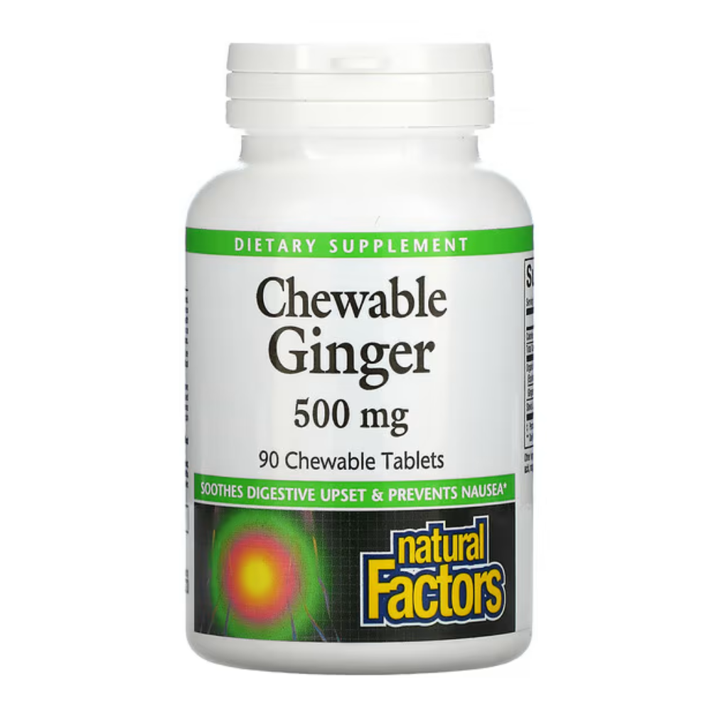 네추럴팩터스 츄어블 <b>진저 500mg</b> 90츄어블