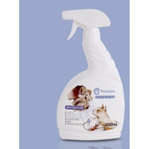 펫크린 반려동물용 냄새 탈취제 베이비파우더향 1L