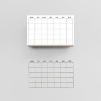 KNOOPWORKS CALENDAR STAMP 캘린더 스탬프