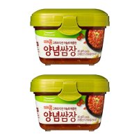 쌈장 막장 매콤한 풀무원 450g 2개