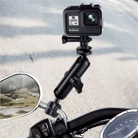 유튜브 카메라 짐벌 미니 gopro 호환 11/10 Insta 360 Oner 스포츠 카메