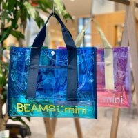 BEAMS mini / 컬러 PVC 토트백 수영장가방