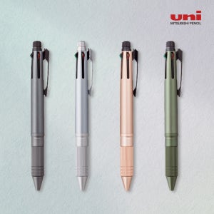 유니 제트스트림 메탈 4색 볼펜 샤프0.5mm 멀티펜 2000A [무료각인]