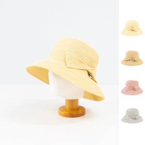 여름 여성 벙거지 모자 챙 넓은 밀짚 버킷햇