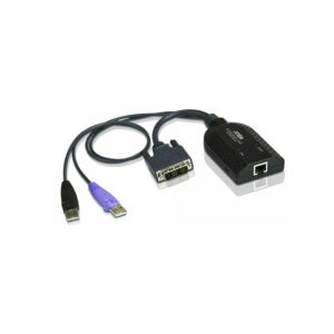 ATEN(에이텐) KA7166 USB DVI 버추얼 미디어 KVM 어댑터 with 스마트 카드 지원(KM, KN)