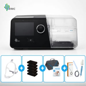 BMC G3 자동양압기 Auto CPAP 수면무호흡증 코골이방지 정품 소모품 포함