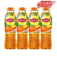 립톤 아이스티 복숭아 500ml 4개