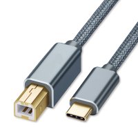 USB C타입 TO B 프린터 케이블 디지털피아노 미디케이블 고속 3M