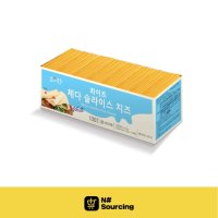 소와나무 화이트 체다 슬라이스 치즈 1.8kg 100매 대용량