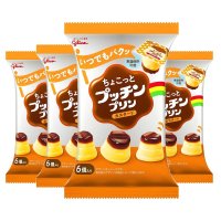 Glico 글리코 미니 커스타드 푸칭푸딩 6개입 4팩