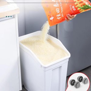 진공 보관함 쌀통 밀가루통 밀봉 가정용 투명통