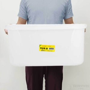 대용량 업소용 김치통 대형 플라스틱 김치 보관통 김장통