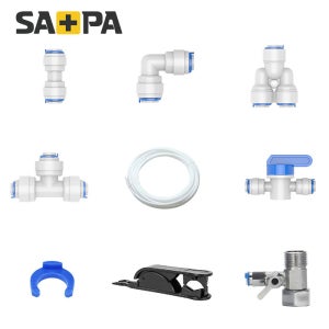 사파 정수기부속 비데부속 호스 원터치피팅 수전 차단 밸브