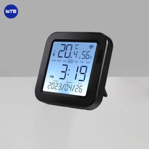IoT팝 스마트 온습도 LCD 리모컨 - 통합 만능 와이파이 냉난방 여름 에어컨 자동제어