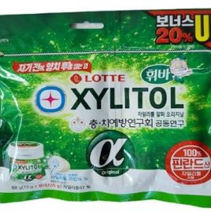 롯데 자일리톨 알파리필 102g