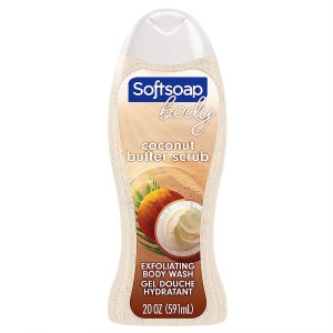 소프트솝 코코넛 버터 스크럽 바디 워시 591ml