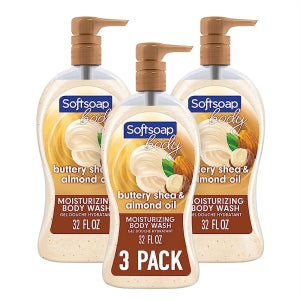 소프트솝 버티 시어 아몬드 오일 바디 워시 946ml 3팩
