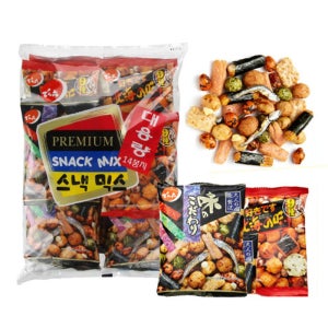 덴로쿠 스낵믹스 294g 맥주안주 일본과자 군것질 간식
