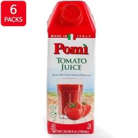 Pomi Tomato Juice 포미 100퍼센트 이탈리아 토마토 주스 750ml 6팩