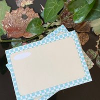 [초록레코드] summer greenery tile memopad