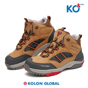 코오롱 F-60 6인치 절연화 안전화 작업화 천연누벅 코앤