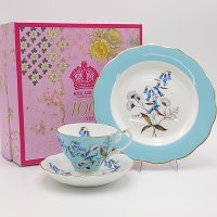 ROYAL ALBERT 로얄알버트 100주년 기념 페스티벌 찻잔 소서 접시 세트