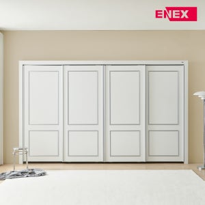 에넥스 루이 웨인스코팅 슬라이딩 붙박이장 30cm