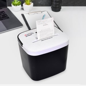 현대오피스 소형 미니 세단기 PK-302CC 탁상용 가정용 세단기