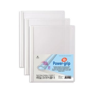 문화 A4 사각 투명 쫄대화일 10개입 (F590A-7)