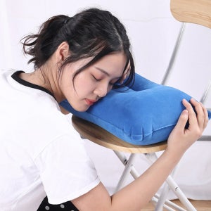 캠핑에어베개 휴대용배개 공기 차박베개