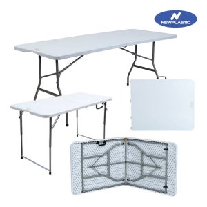 뉴플라스틱 브로몰딩 접이식 테이블 다용도 행사 작업 야외 코스트코 폴딩테이블 보조 식탁