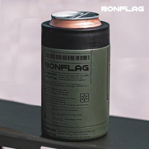 BONFLAG 캠핑 맥주 캔쿨러 캔홀더 아이싱기 보냉 보온 355ml